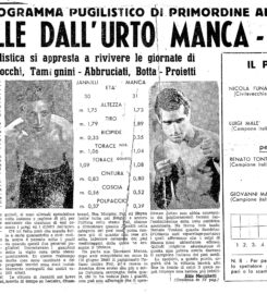 Campo Artiglio – Primo Carnera
