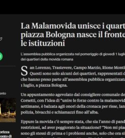 Articoli su Piazza Bologna nel web